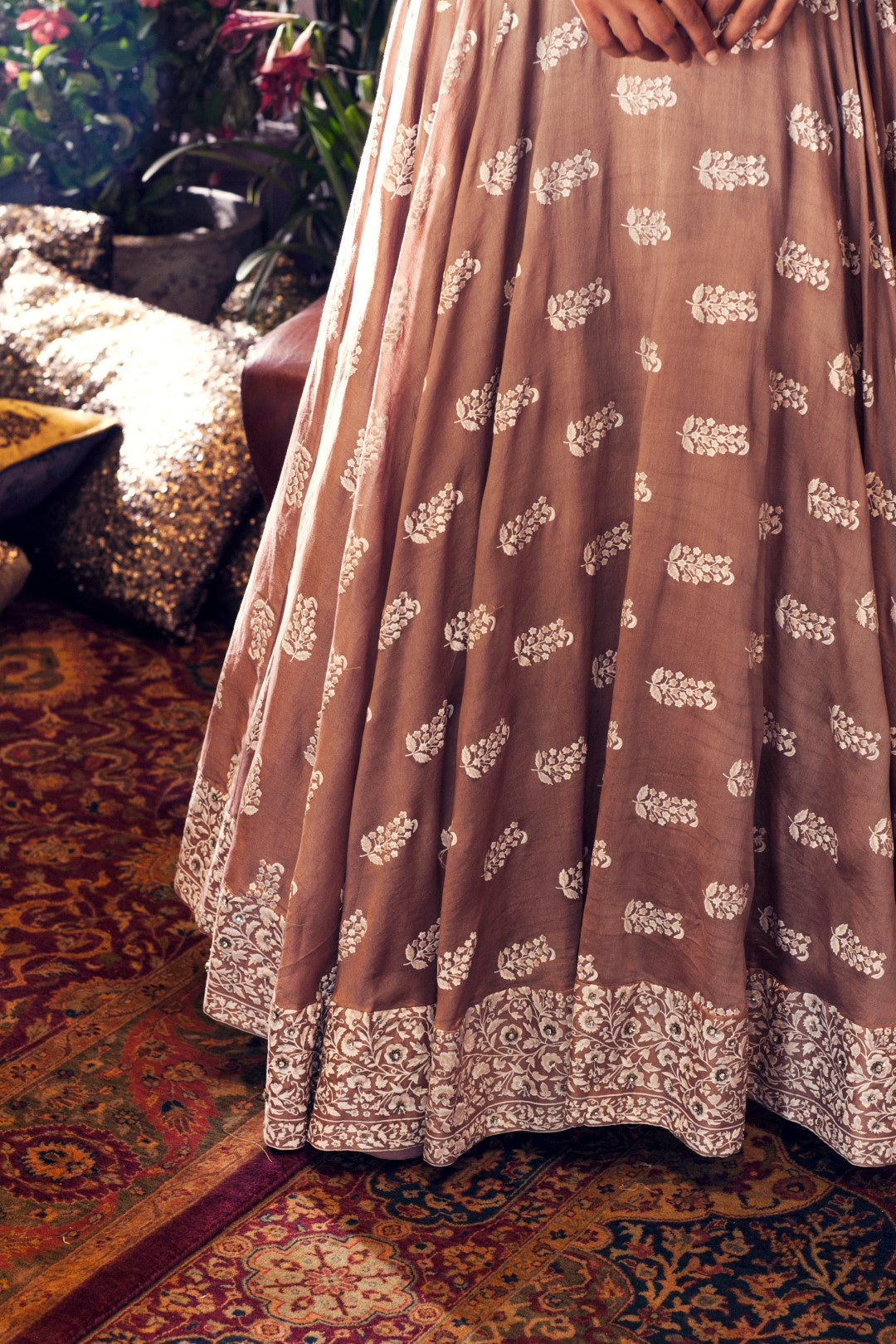 Printed Embellished Anarkali - BHUMIKA SHARMA