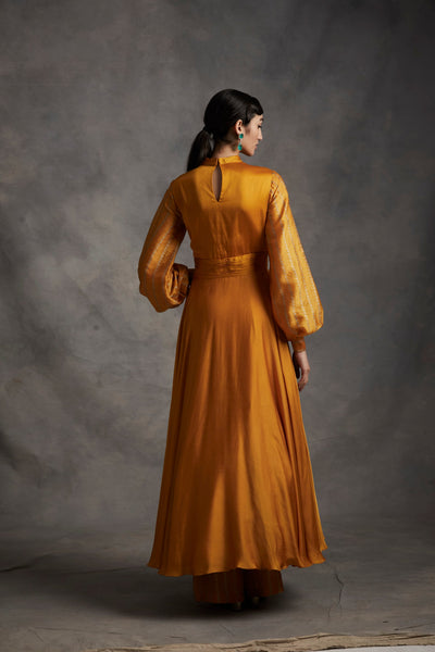 Haldi Exaggerated Sleeve Anarkali