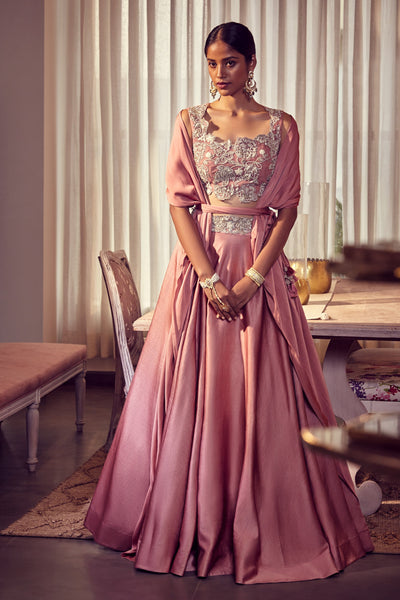 Queen Pink Lehenga Set